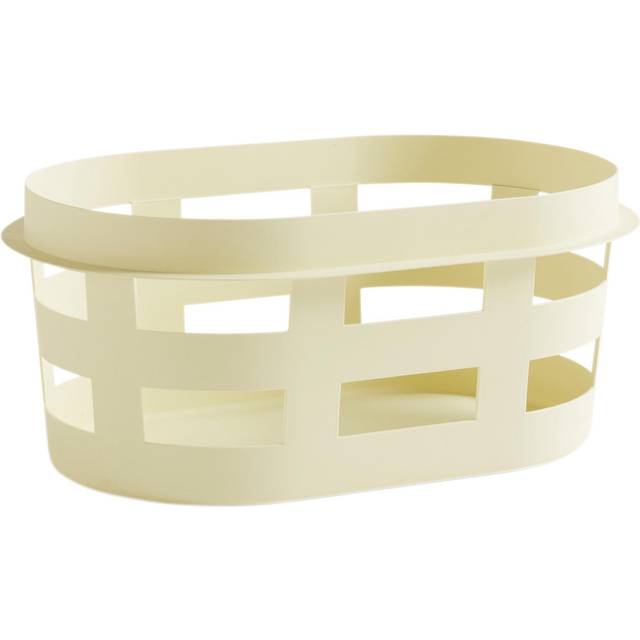 HAY - Basket - Tvättkorg - Small - Soft Yellow - W57,5 x D37,5 x H24,5 cm