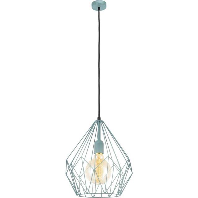 Hanging Ceiling Pendant Light Mint Wire Cage 1x 60W E27 Hallway Feature Lamp