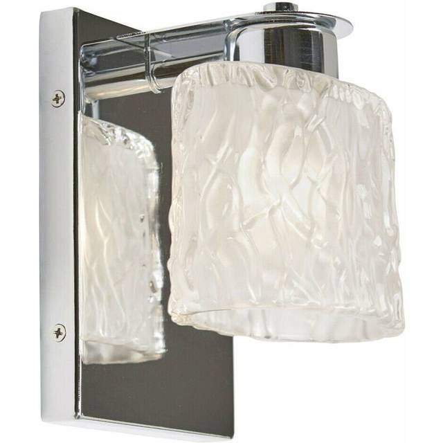 IP 44 Wall Light Sconce Polished Chrome LED G9 3.5W Bulb