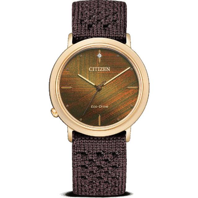 Citizen Uhren-Set inkl. Wechselarmband Citizen L Eco Drive EM1003-48X - gold