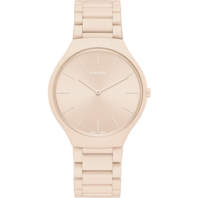 Rado Watch True Thinline Les Couleurs Pale Sienna Limited Edition - Gold