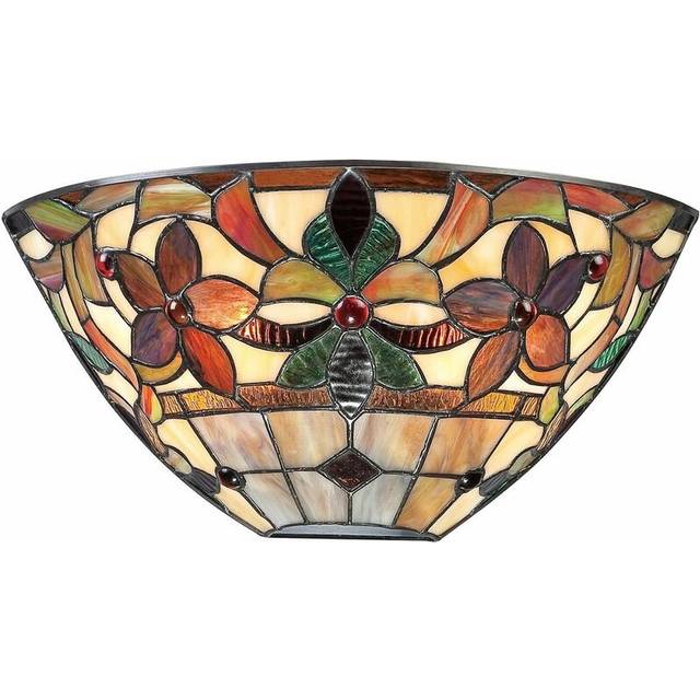 Twin Wall Light Sconce Vintage Bronze LED E14 60W Bulb