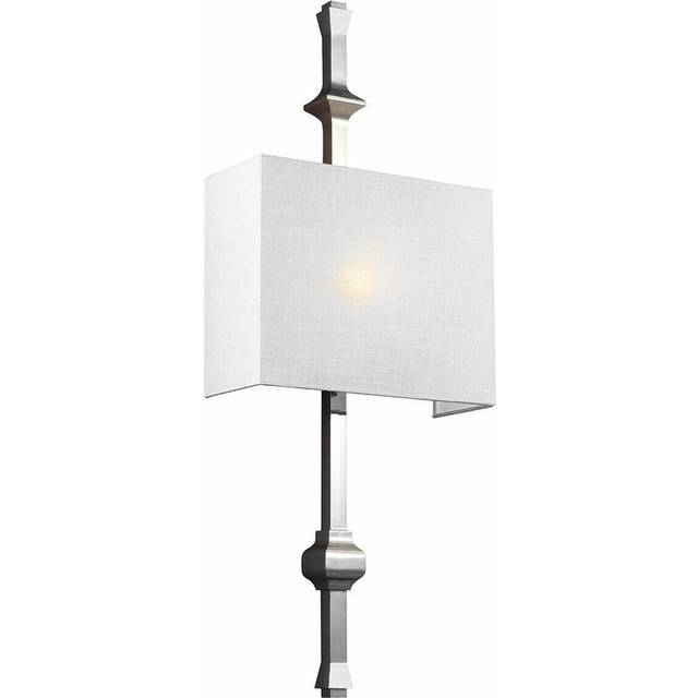 Wall Light Sconce Highly Polished Nickel Finish LED E27 60W Bulb d00991