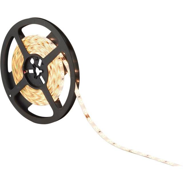 Flexible LED Strip Light - 5m Reel - 24W Warm White LEDs - IP65 Rated