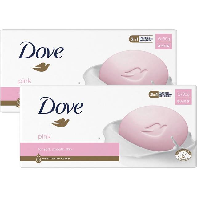 Dove Beauty Bar Pink 6x 90 g