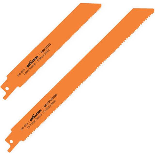 Evolution Power Tools RAGE8 Thin Steel & Multi-Purpose Blade Pack EVLRECMETAL