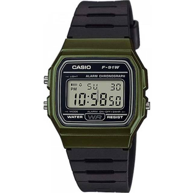 Casio Classic Daily Alarm F-91WM-3A F91WM-3A Men's Watch