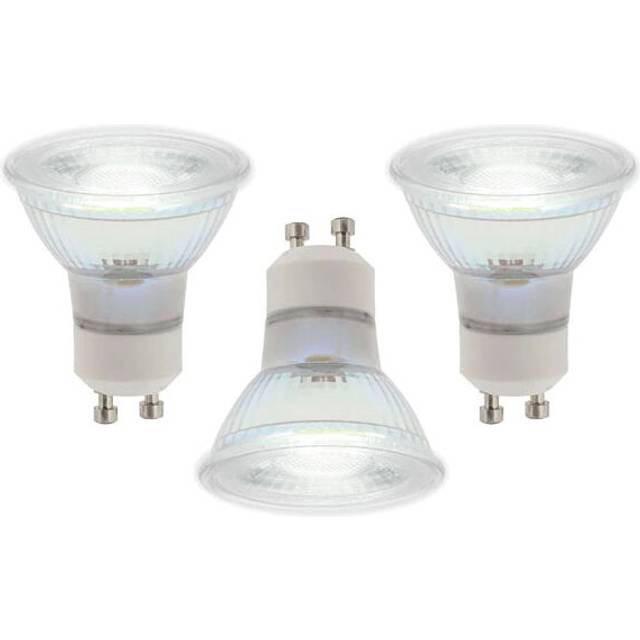 Litecraft Light Bulb GU10 5 Watt LED 4000K Natural White Lamp - 3 Pack