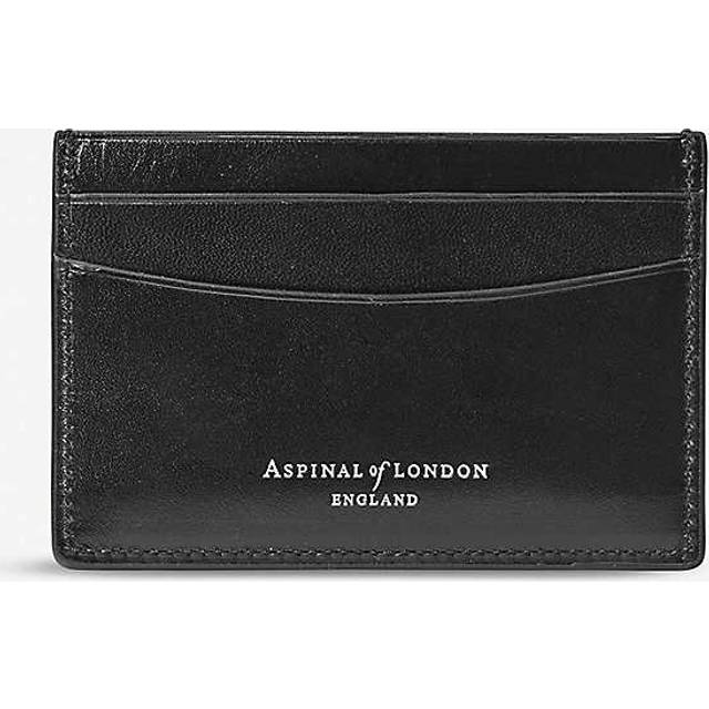 Aspinal Of London Slim Card Holder - Black - One size