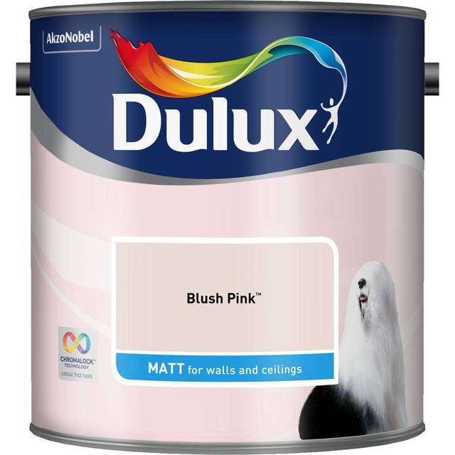 Dulux Matt Emulsion Paint - Blush Pink - 2.5L
