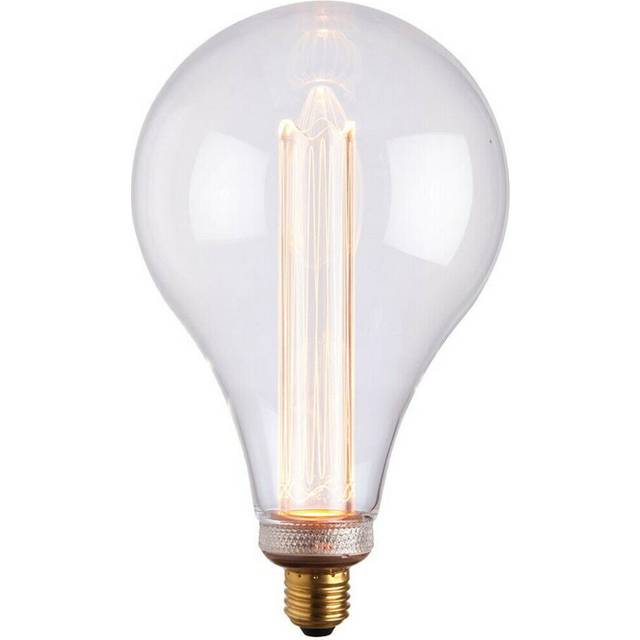 VINTAGE LED Filament Light Bulb CLEAR GLASS E27 Screw 2.5W XL 243mm x 148mm Lamp