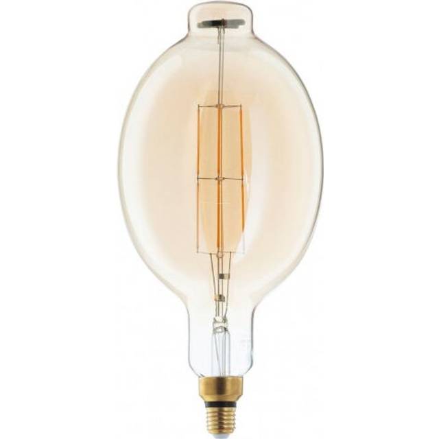 Litecraft Light Bulb E27 Edison Screw 6W Oversized LED Fitting - Amber