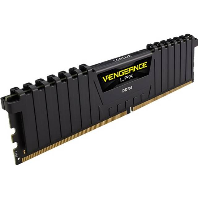 Corsair (CMK8GX4M1A2666C16) Vengeance LPX 8GB (1x8GB) DDR4 2666Mhz CL16 XMP 2.0 High Performance Desktop Memory Module Black