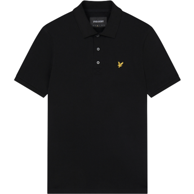 Lyle And Scott Men's Polo Shirt - Black - Size: Regular/34