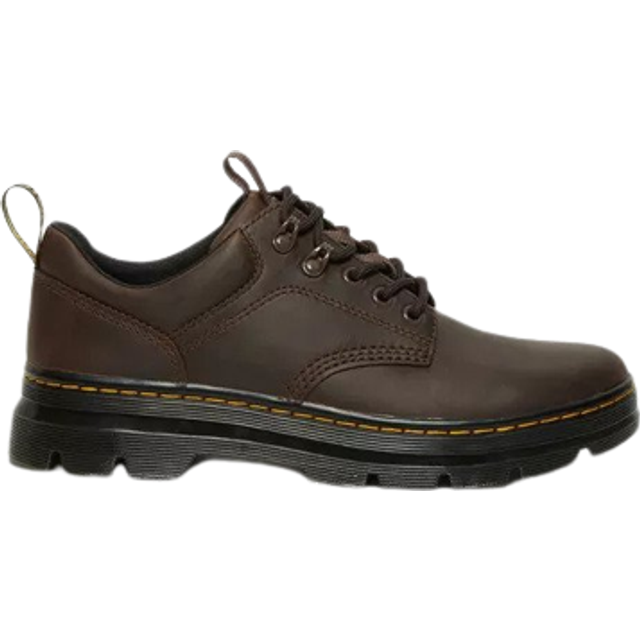 Dr. Martens Unisex 5 Tie Shoe Reeder Leather  Dark Brown Crazy Horse  13 US Men