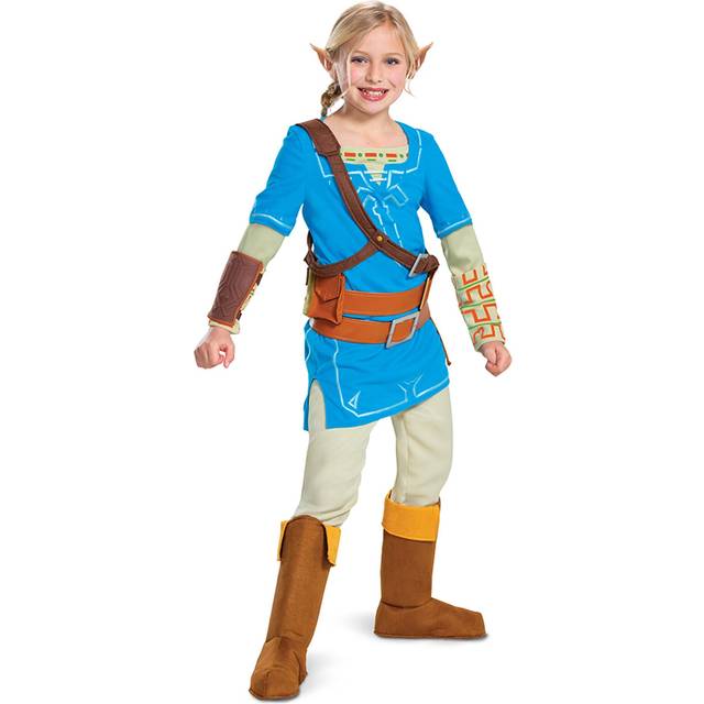 Link Breath of the Wild Prestige Kids Costume - Brown&#47;Yellow&#47;Blue (4/6)