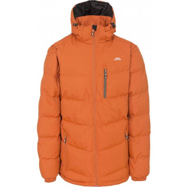 Trespass mens blustery padded full zip hooded winter warm puffer jacket coat