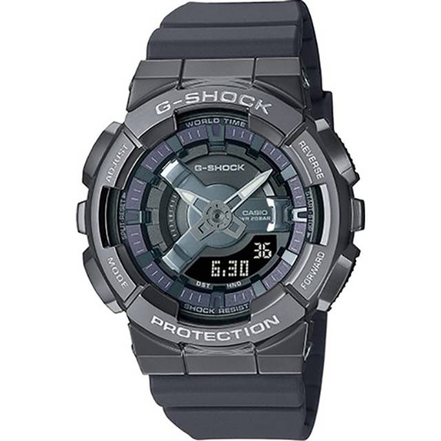 Casio G-Shock Analog Digital Quartz GM-S110B-8A GMS110B-8 200M Women's Watch