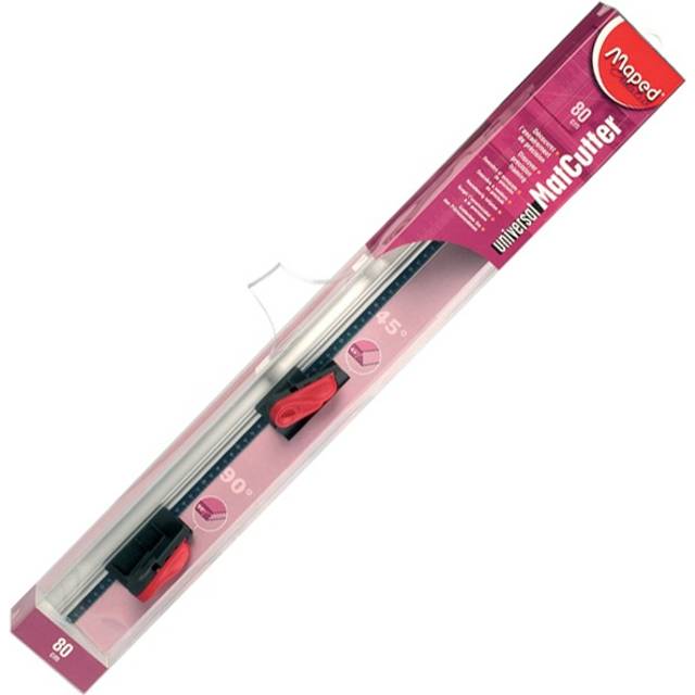 Matt Cutters 5-set + 80 cm Ruler