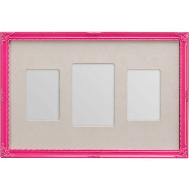 Pink 3 Photo Multi Photo Frame - Premier Housewares