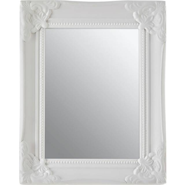 Premier Housewares White Wash Photo Frame / Frames Wooden Picture Frames For Wall Contemporary Rectangular Photo Frames For Bedroom / Living Room /