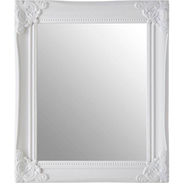 Premier Housewares - White Wash Photo Frame / Frames Wooden Picture Frames For Wall Contemporary Rectangular Photo Frames For Bedroom / Living Room /