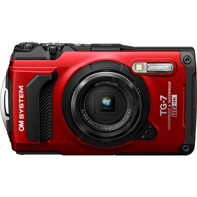 Olympus Tough TG-7 12 MP Digital Camera with F2.0 Camera Lens and TruePic VIII Image Processor (Black)