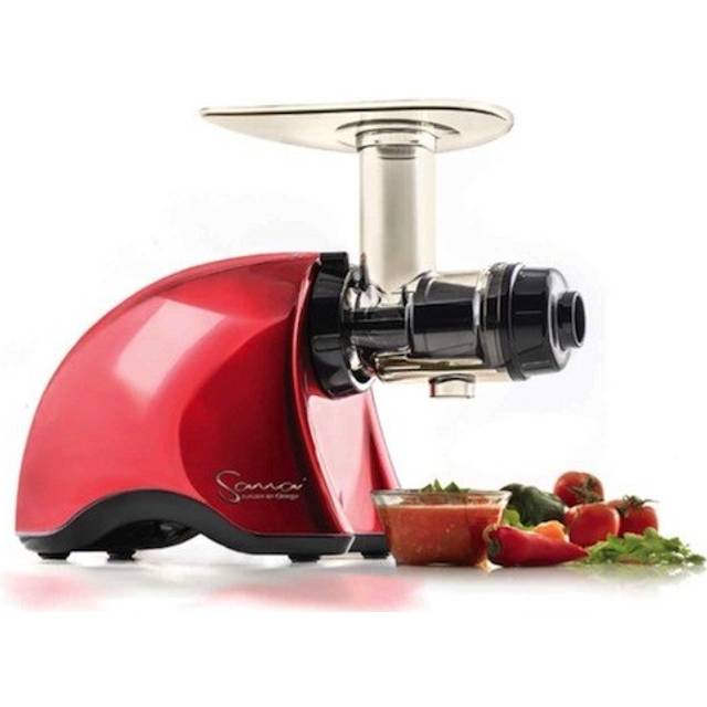 Sana by omega euj-707 juicer in ferrari red