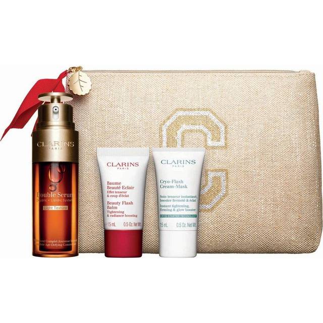 Clarins Double Serum Light Collection - 3 Pcs Set