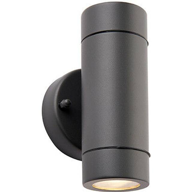 Metcalfe Grey 2 - Bulb 15.8Cm H Outdoor Armed Sconce (15.8cm H X 8.5cm W X 9.5cm D)