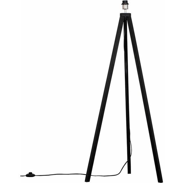 Barbro Tripod Floor Light Lamp - Base Only - Black - One Size