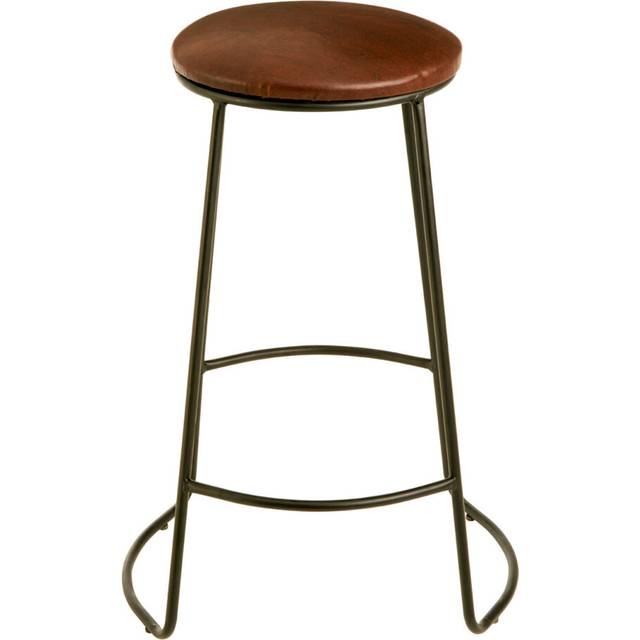 Premier Housewares - Interiors By Premier Sleek Stool, Durable Design Counter Stool For Kitchen, Comfortable Metal Counter Stool For Breakfast