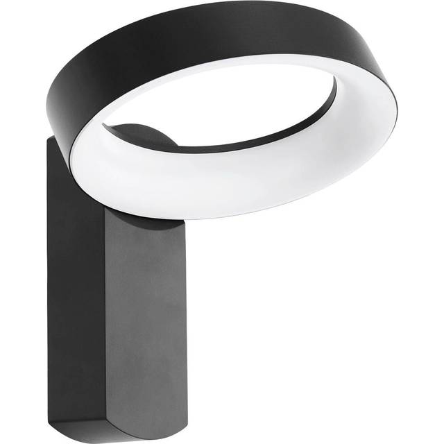 IP54 Outdoor Wall Light Anthracite Aluminium Hoop 3.3W Built in LED Lamp