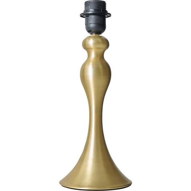 Faulkner Modern Matt Gold Spindle Design Table Lamp Base