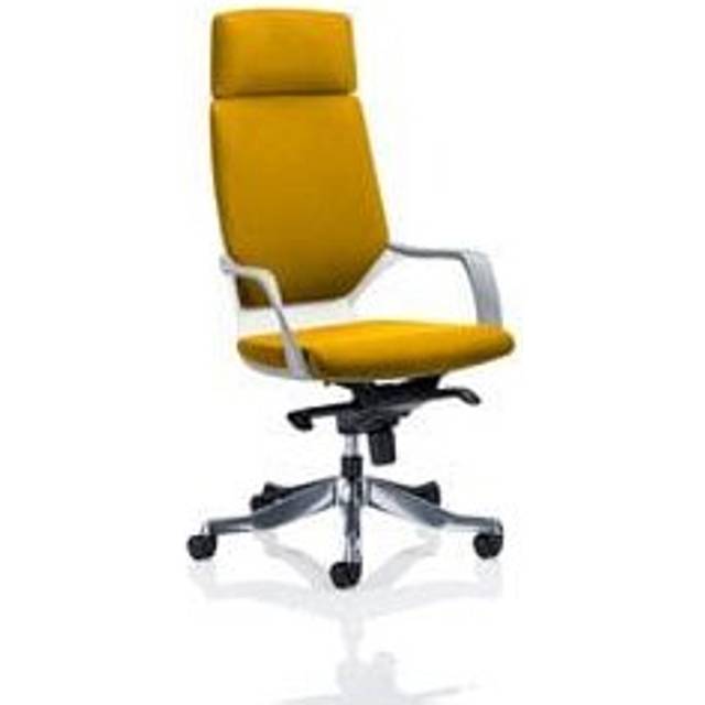 Xenon Executive White Shell High Back with Headrest Fully Bespoke Colour Senna Y
