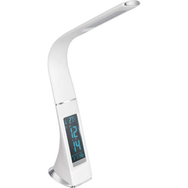 Table Lamp Colour White Touch On/Off Dimming Clock Bulb LED 3.2W Included