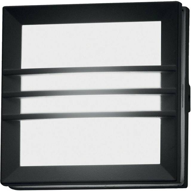 Outdoor IP54 Wall Light Graphite LED GX53 9W d00481