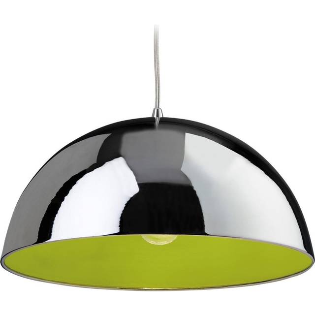 Arianna 1 - Light Dome Pendant - Green (15cm H X 30cm W X 30cm D)
