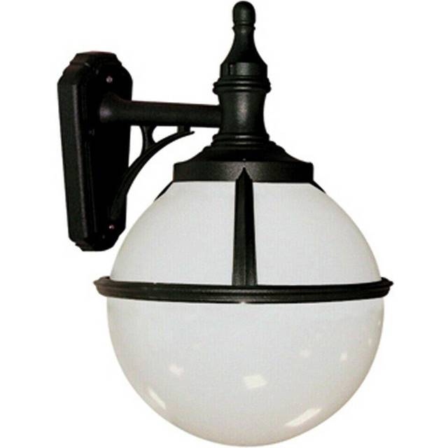 Outdoor IP44 Wall Light Sconce Black LED E27 100W Bulb External d01072