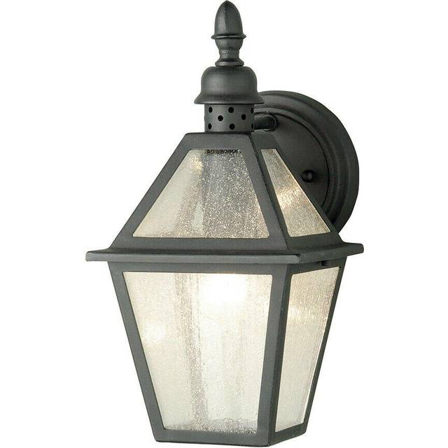 Outdoor IP44 Wall Light Sconce Black LED E27 100W Bulb External d02079