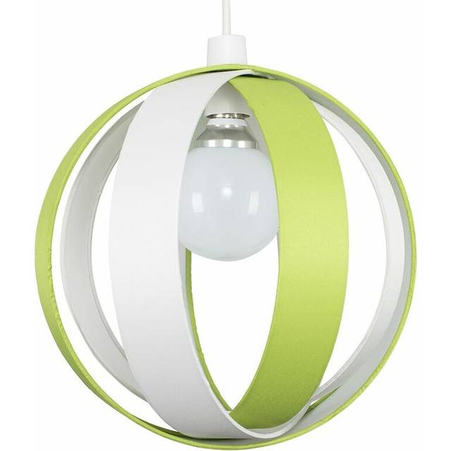 Minisun - J90 Green Modern Fabric Globe Ceiling Pendant Light Shade