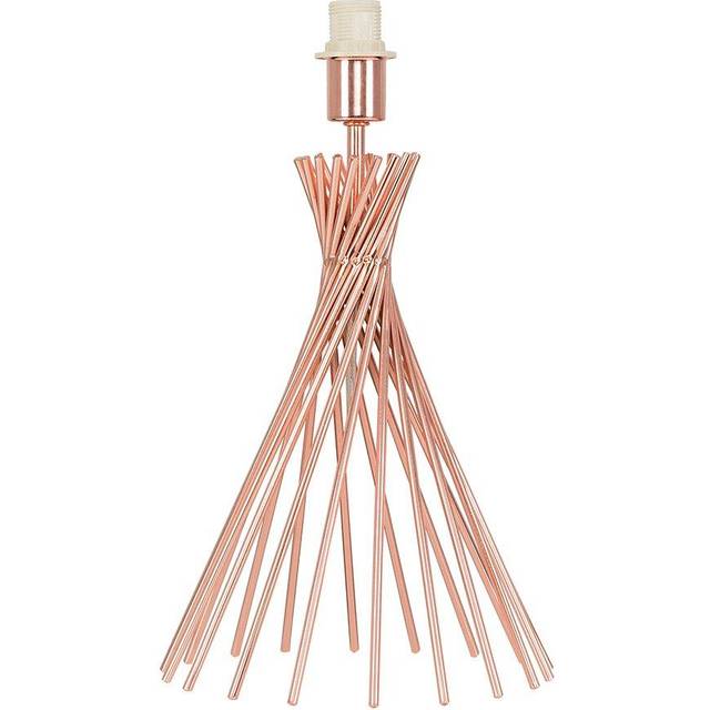 Minisun - Gosforth Modern Copper Metal Wire Twist Design Table Lamp Base