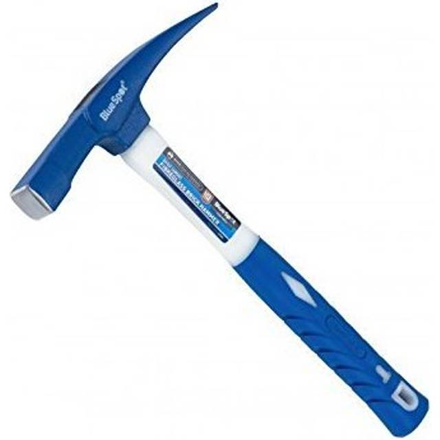 Blue Spot Tools - BlueSpot 24oz Brick Hammer Fibreglass Shaft Building Masonry Rock Chipping Tool