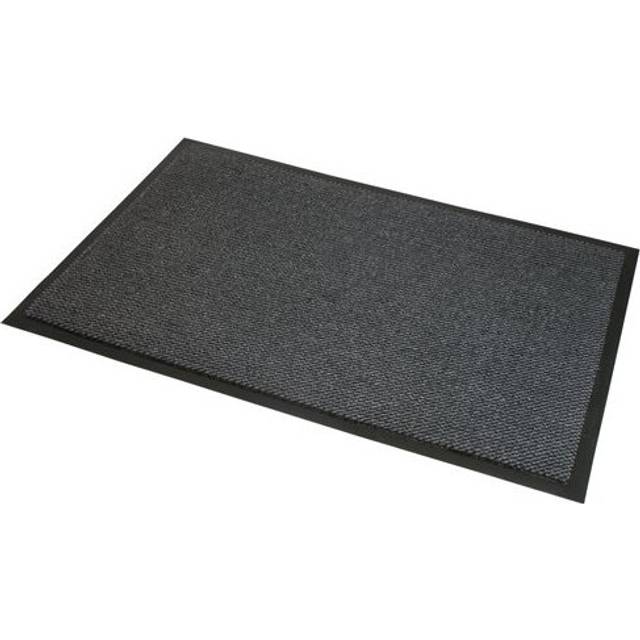 Heavy Duty Barrier Anti-slip Door Mat, 80x120cm, Grey/Black - Dark Grey - 80cm x 120cm