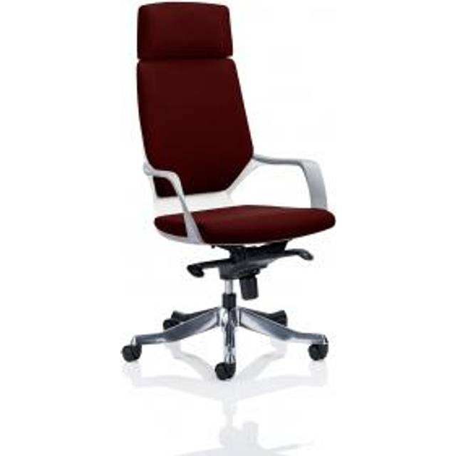 Xenon Executive White Shell High Back with Headrest Fully Bespoke Colour Ginseng