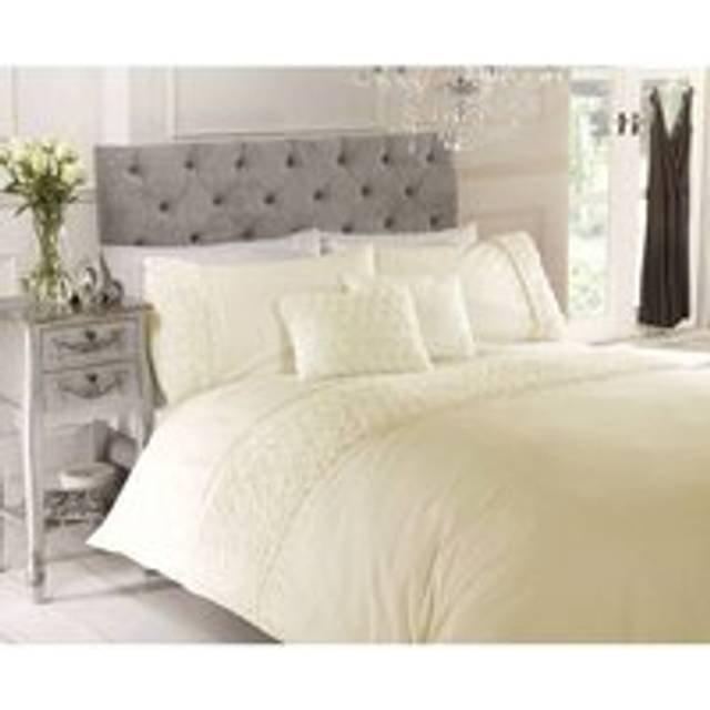 Belle Maison Limoges, Super King Duvet Set,Cream