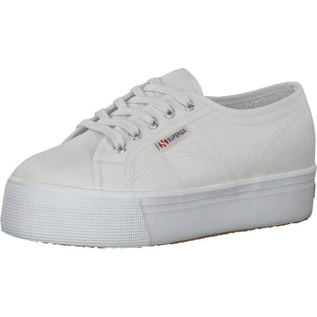 Superga Damsneakers 2790acotw Linea Up and Down, Grå snäckskal, 38 EU