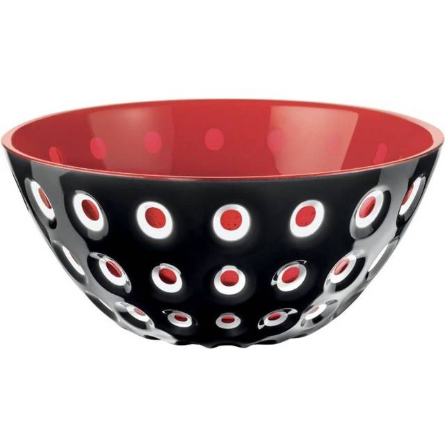 Guzzini Bowls, Red/White/Transparent red, One Size
