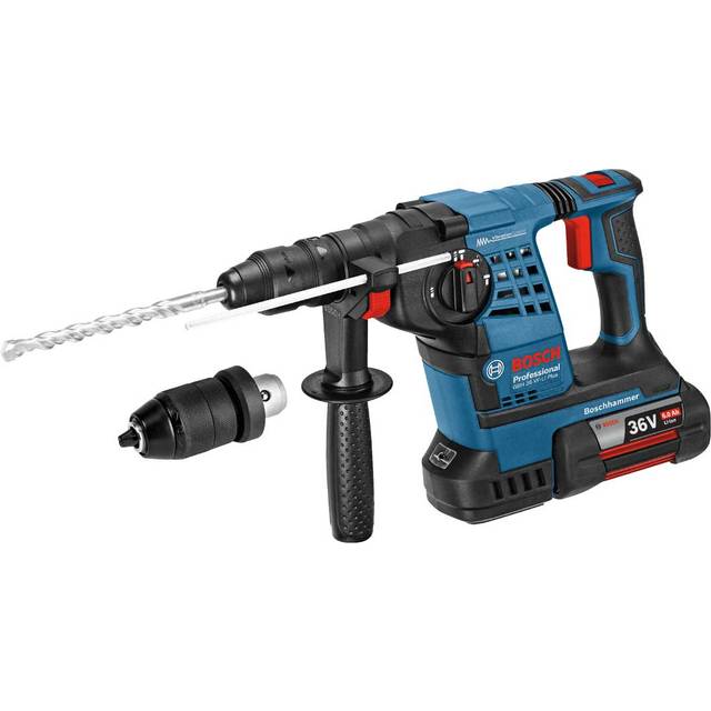 Bosch GBH 36 VF-Li Plus Professional SDS-Plus Rotary Hammer 36V 2 x 6.0Ah Li-ion