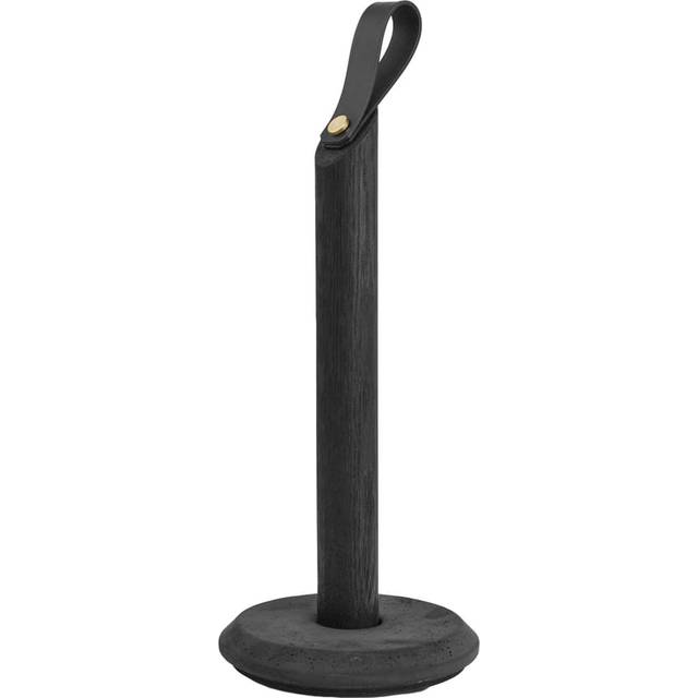 Gejst Grab kitchen paper holder Black oiled oak